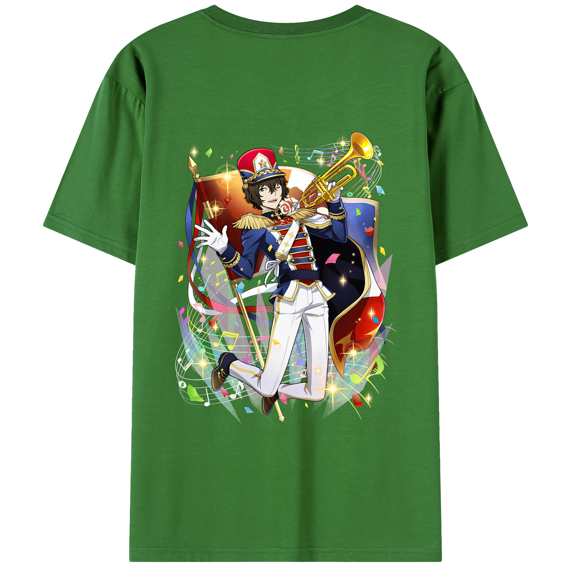 （画像用） 文豪ストレイドッグス Bungo Stray Dogs レディース半袖Tシャツ(バックプリント)